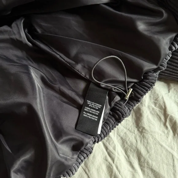 7 For All Mankind Corduroy Puffer Jacket size xs - Picture 4 of 5